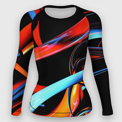 Женский рашгард Краски и пузыри