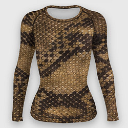 Женский рашгард Кожа питона - fashion 2028