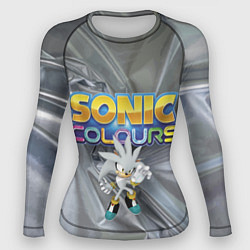 Рашгард женский Silver Hedgehog - Sonic - Video Game, цвет: 3D-принт
