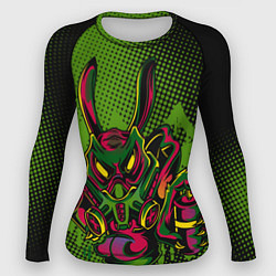 Рашгард женский Крейзи кролик, цвет: 3D-принт