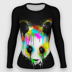 Женский рашгард Панда в краске