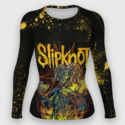 Женский рашгард Slipknot Yellow Monster