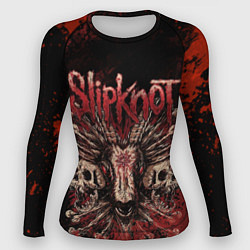 Рашгард женский Horror Slipknot, цвет: 3D-принт