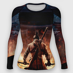 Рашгард женский Sekiro: Shadows Die Twice, цвет: 3D-принт