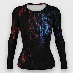 Рашгард женский Потёртая, цвет: 3D-принт