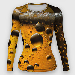 Женский рашгард Пиво пенное светлое