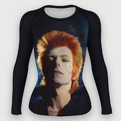 Рашгард женский David Bowie - Jean Genie, цвет: 3D-принт