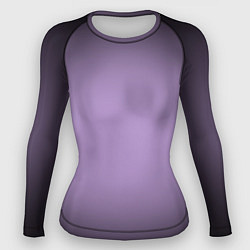 Женский рашгард Сиреневый градиент