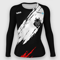 Рашгард женский G2 форма, цвет: 3D-принт