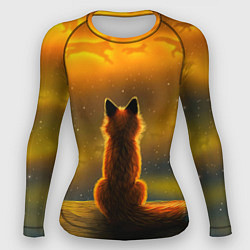 Женский рашгард Лиса духи предков