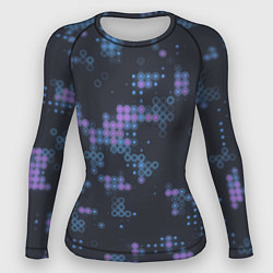 Женский рашгард Текстурная мозайка