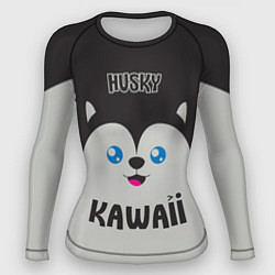 Женский рашгард Kawaii Husky