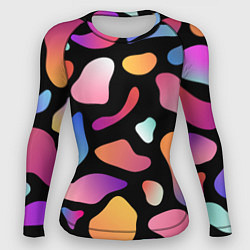 Рашгард женский Fashionable colorful pattern, цвет: 3D-принт