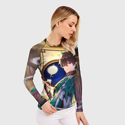 Рашгард женский Хонкай Стар Рейл: Дэн Хенг, цвет: 3D-принт — фото 2