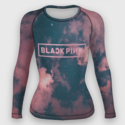 Рашгард женский Blackpink - pink clouds, цвет: 3D-принт