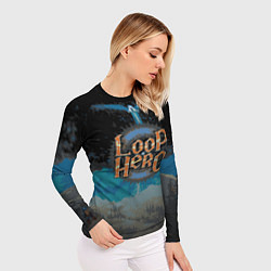 Рашгард женский Loop Hero world, цвет: 3D-принт — фото 2
