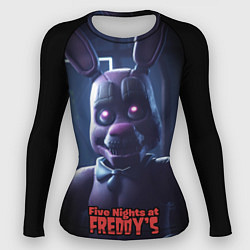 Рашгард женский Five Nights at Freddys Bonnie, цвет: 3D-принт