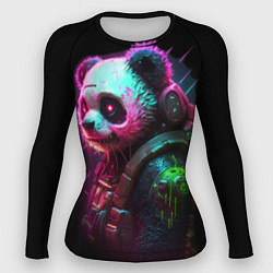 Рашгард женский Cyberpunk panda, цвет: 3D-принт