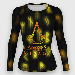 Рашгард женский Assasins Creed mirage, цвет: 3D-принт