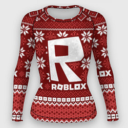 Женский рашгард Roblox christmas sweater