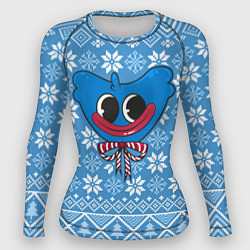 Женский рашгард Huggy Wuggy christmas sweater