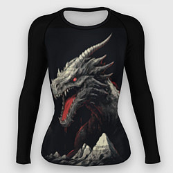 Женский рашгард Дракон морозных узоров