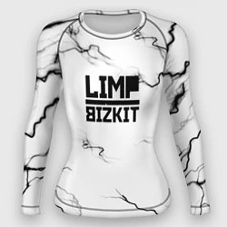 Рашгард женский Limp bizkit storm black, цвет: 3D-принт