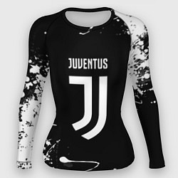 Женский рашгард Juventus краски белые