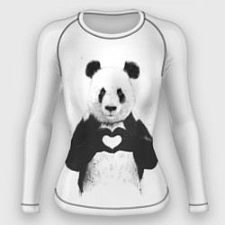 Женский рашгард Panda love