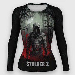 Рашгард женский Stalker 2 dark mode, цвет: 3D-принт