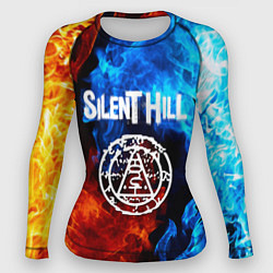 Женский рашгард Silent hill огненный стиль