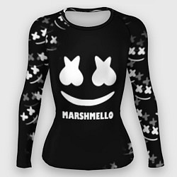 Женский рашгард Marshmello белое лого