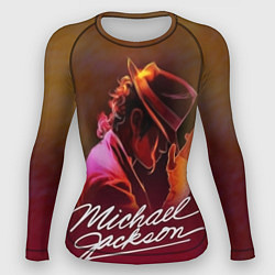 Рашгард женский Michael Jackson нарисованный кистью, цвет: 3D-принт