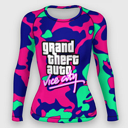 Женский рашгард GTA vice city камуфляж