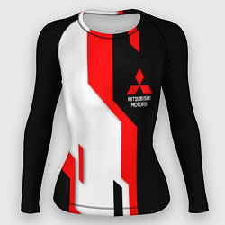 Рашгард женский Mitsubishi red uniform, цвет: 3D-принт