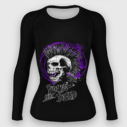 Женский рашгард Punk skull rock