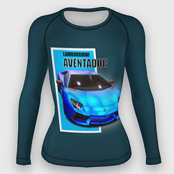 Женский рашгард Спортивная итальянская машина Lamborghini Aventado
