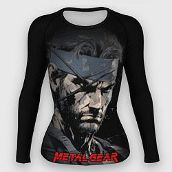 Рашгард женский Metal gear Venom Snake, цвет: 3D-принт