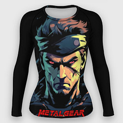 Рашгард женский Веном Снейк Metal gear game, цвет: 3D-принт