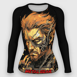 Рашгард женский Веном Снейк Metal gear game, цвет: 3D-принт