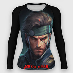 Женский рашгард Веном Снейк из игры Metal gear