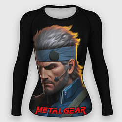 Женский рашгард Веном Снейк из игры Metal gear