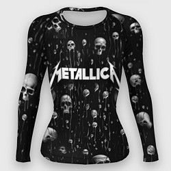 Рашгард женский Metallica - rock, цвет: 3D-принт