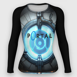 Рашгард женский Portal logo game, цвет: 3D-принт