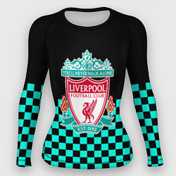 Женский рашгард Liverpool fc sport клетка