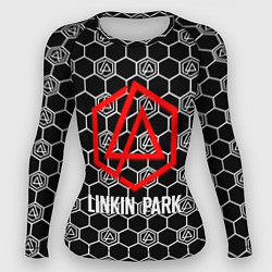 Женский рашгард Linkin park logo pattern