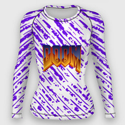 Женский рашгард Doom neon retro