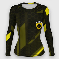 Женский рашгард AEK fc geometry