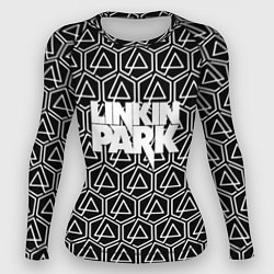 Женский рашгард Linkin park pattern