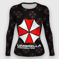 Рашгард женский Resident evil - umbrella corporation, цвет: 3D-принт